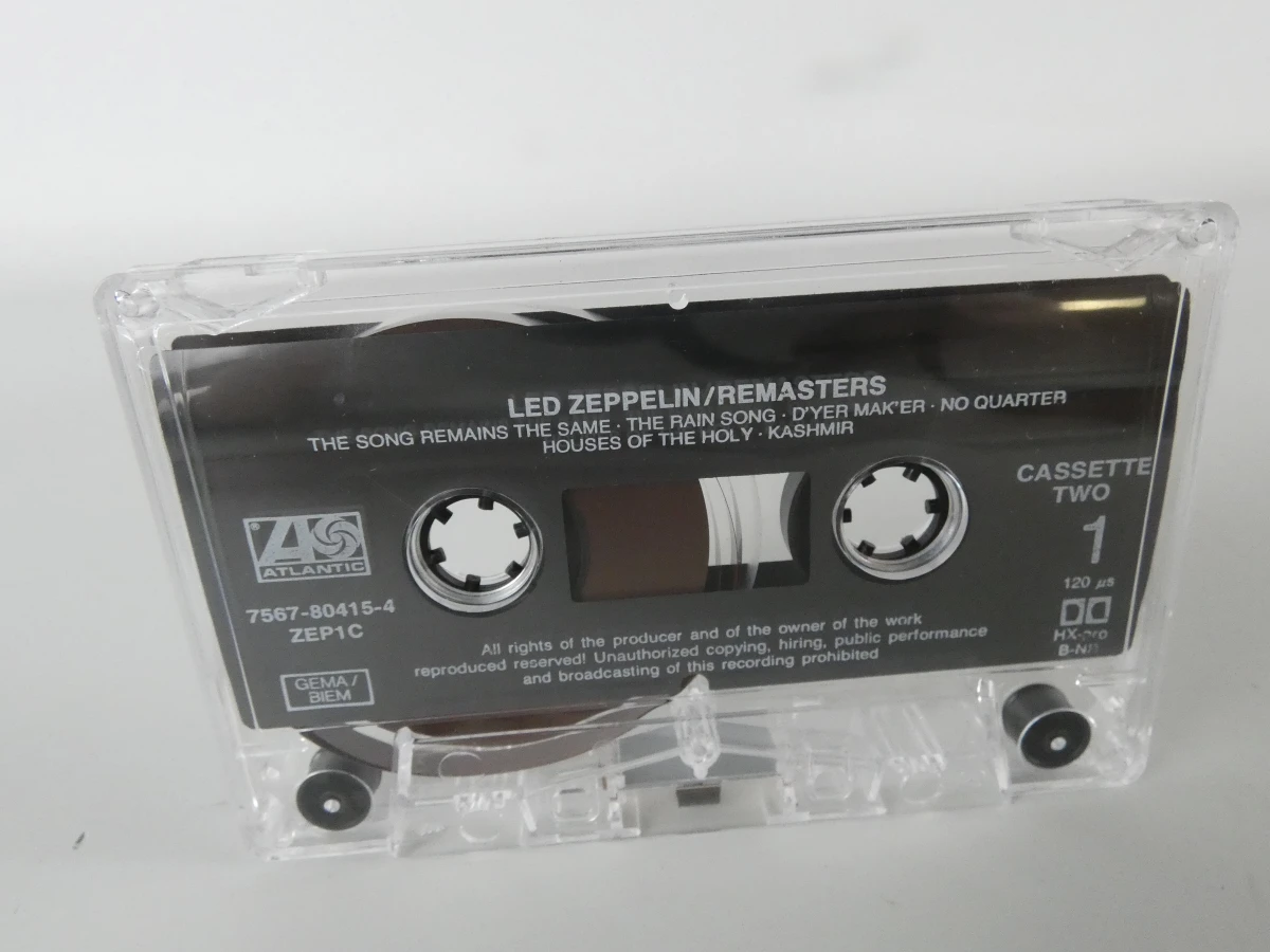 Vintage dubbelcassette Remasters van Led Zeppelin - foto 5