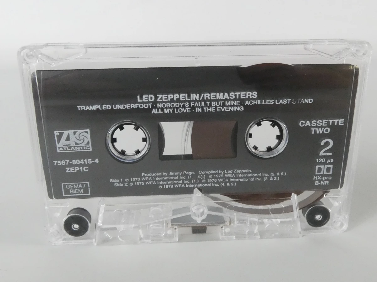 Vintage dubbelcassette Remasters van Led Zeppelin - foto 6