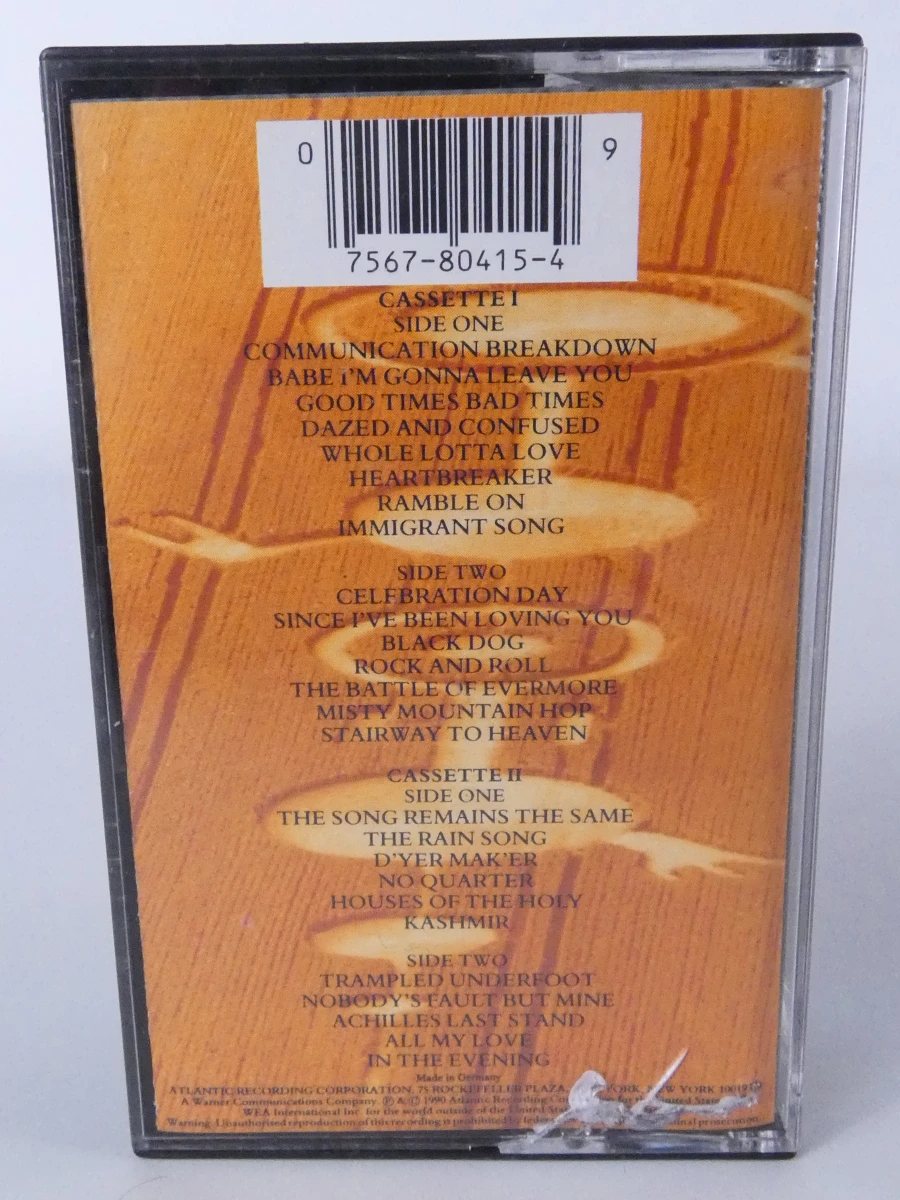 Vintage dubbelcassette Remasters van Led Zeppelin - foto 7