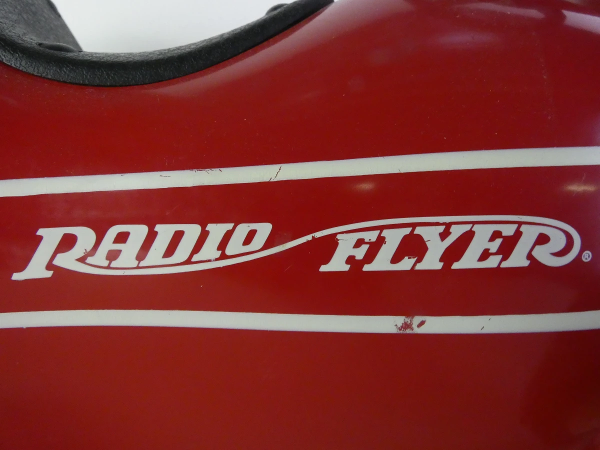 Radio Flyer Little Red Roadster (Model 8) metalen loopauto - foto 4