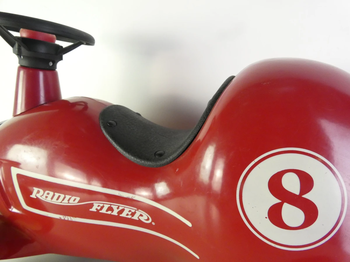 Radio Flyer Little Red Roadster (Model 8) metalen loopauto - foto 9