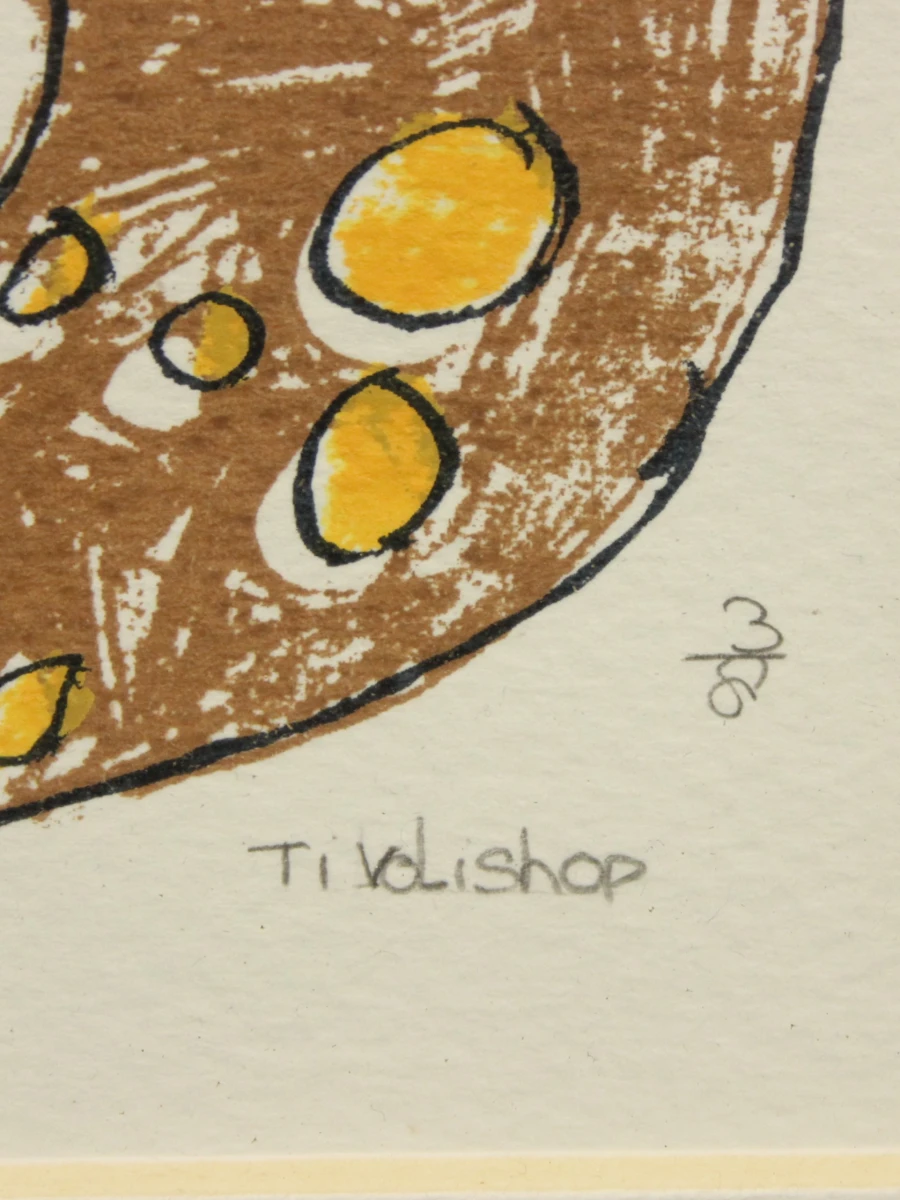 Abstracte grafische print van een roofdier - Tivolishop - foto 3