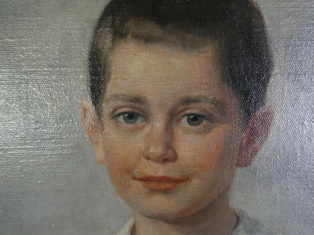 Olieverfschilderij op doek - C. Armbrust, 1919 - foto 4