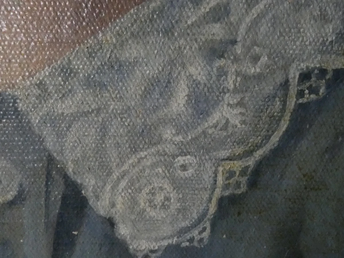 Olieverfschilderij op doek - C. Armbrust, 1919 - foto 7