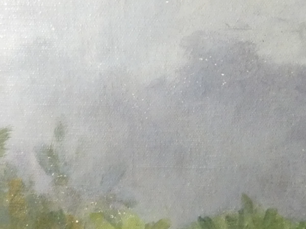 Olieverfschilderij op doek - C. Armbrust, 1919 - foto 9