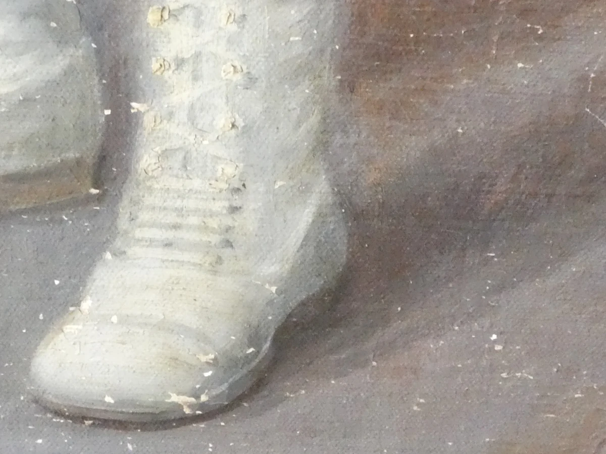 Olieverfschilderij op doek - C. Armbrust, 1919 - foto 13