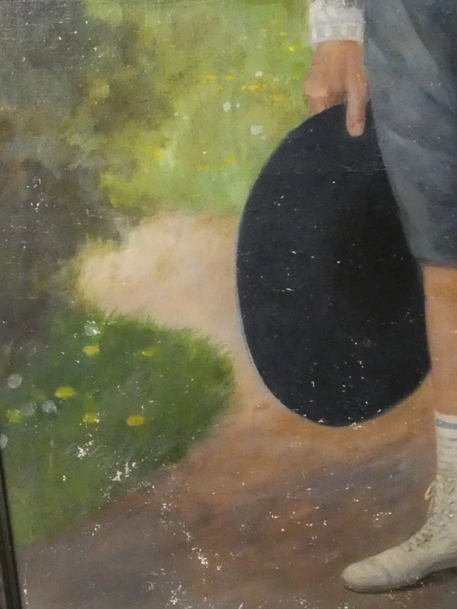 Olieverfschilderij op doek - C. Armbrust, 1919 - foto 14