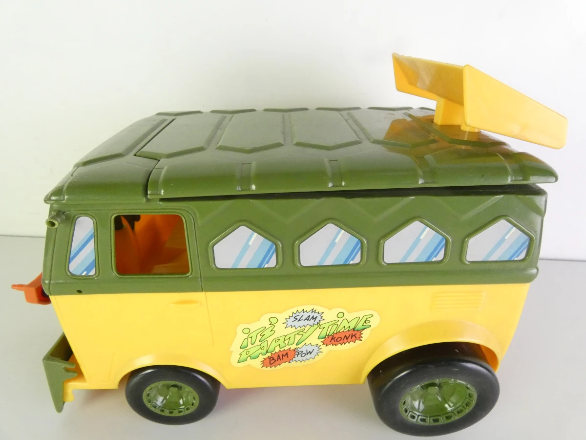 Teenage Mutant Ninja Turtles speelgoedset met bus en figuren - foto 26