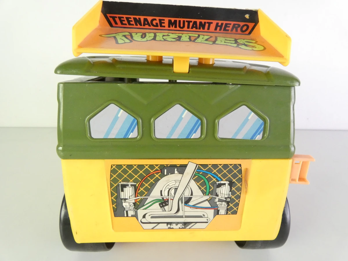 Teenage Mutant Ninja Turtles speelgoedset met bus en figuren - foto 27