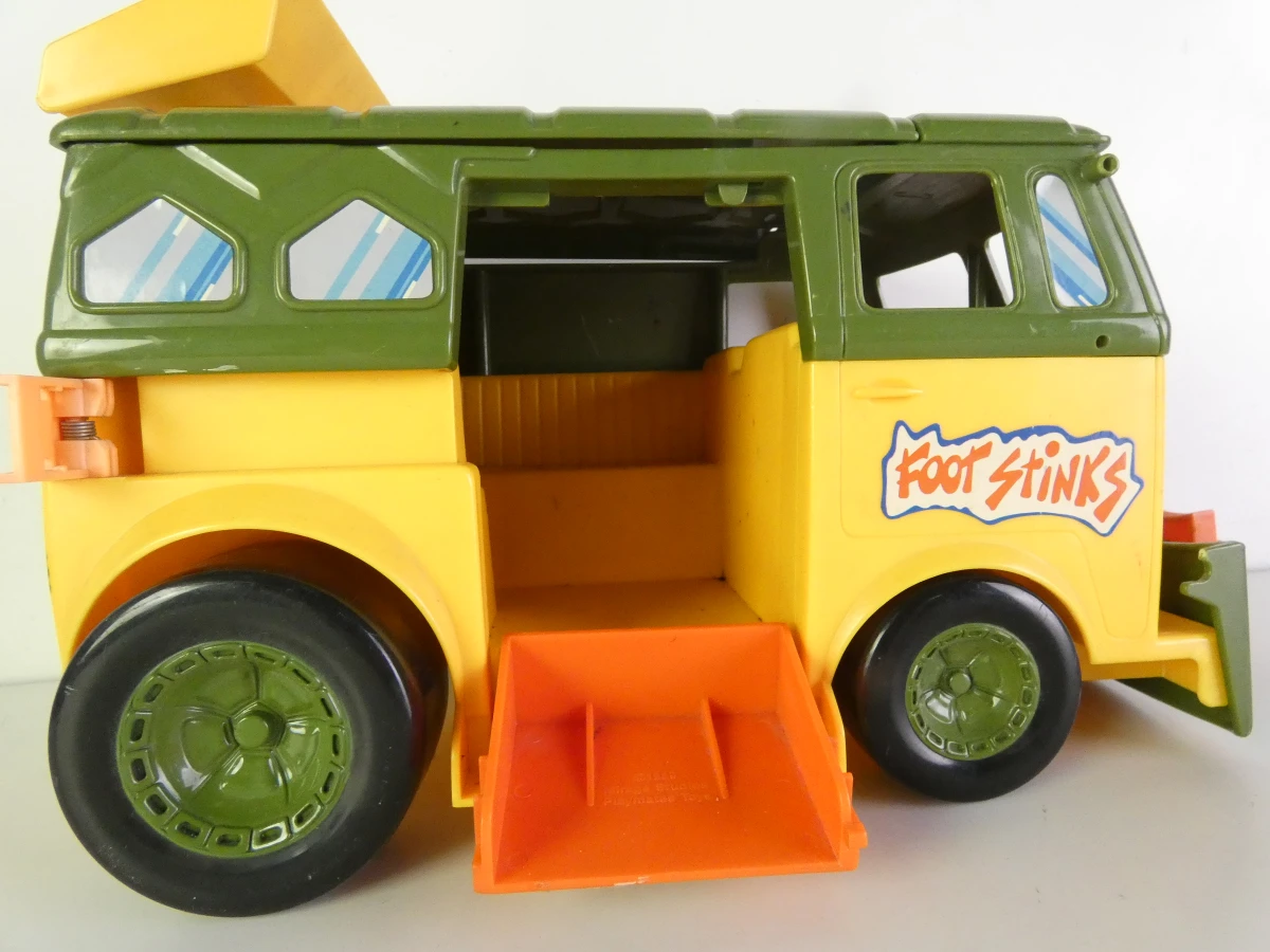 Teenage Mutant Ninja Turtles speelgoedset met bus en figuren - foto 31