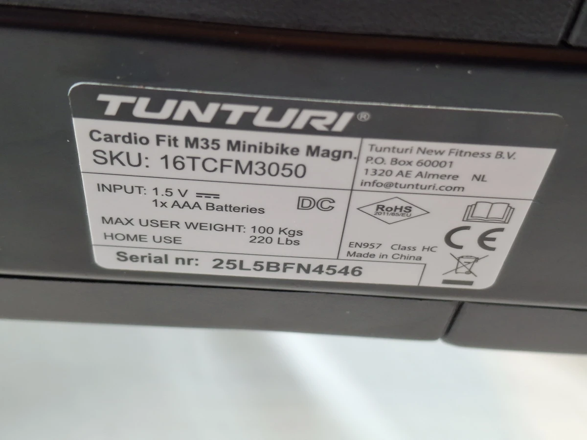 Tunturi Cardio Fit M35 bewegingstrainer - foto 6