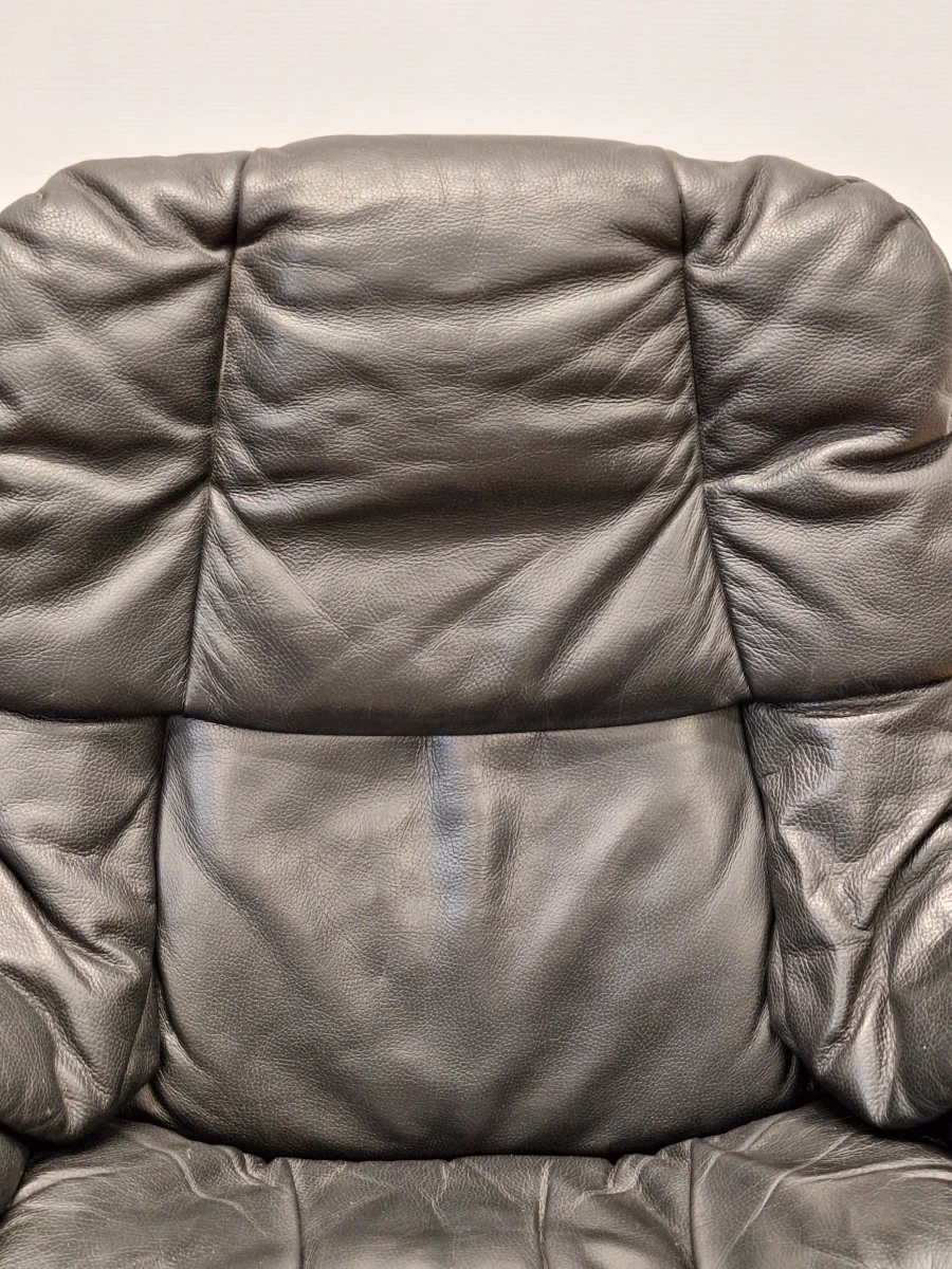 Set van twee Stressless Reno relaxfauteuils in zwart leer maat Large van Ekornes - foto 8