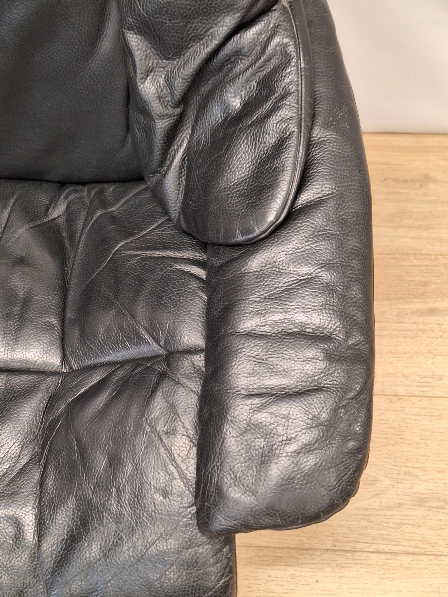 Set van twee Stressless Reno relaxfauteuils in zwart leer maat Large van Ekornes - foto 6