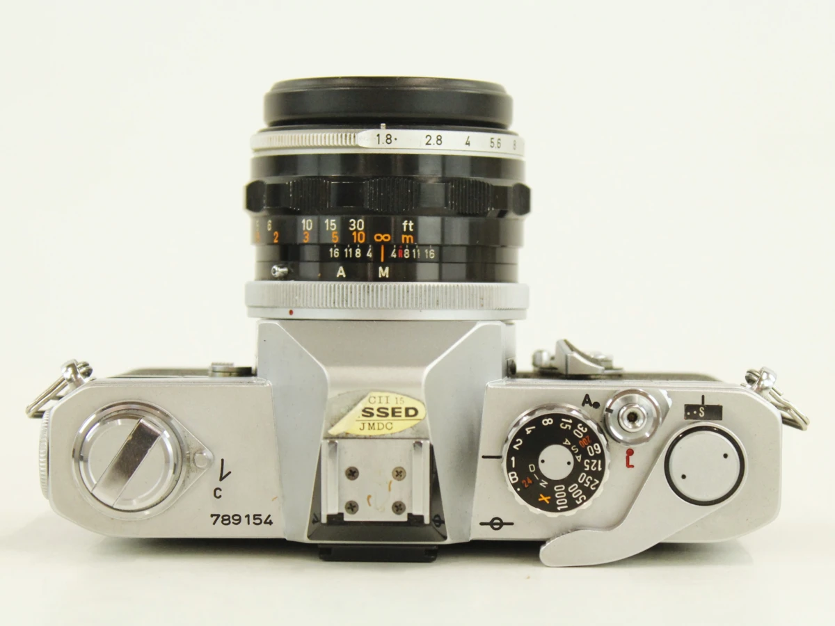 Canon FT QL + FL 50mm f/1.8 lens en lederen tas - foto 5