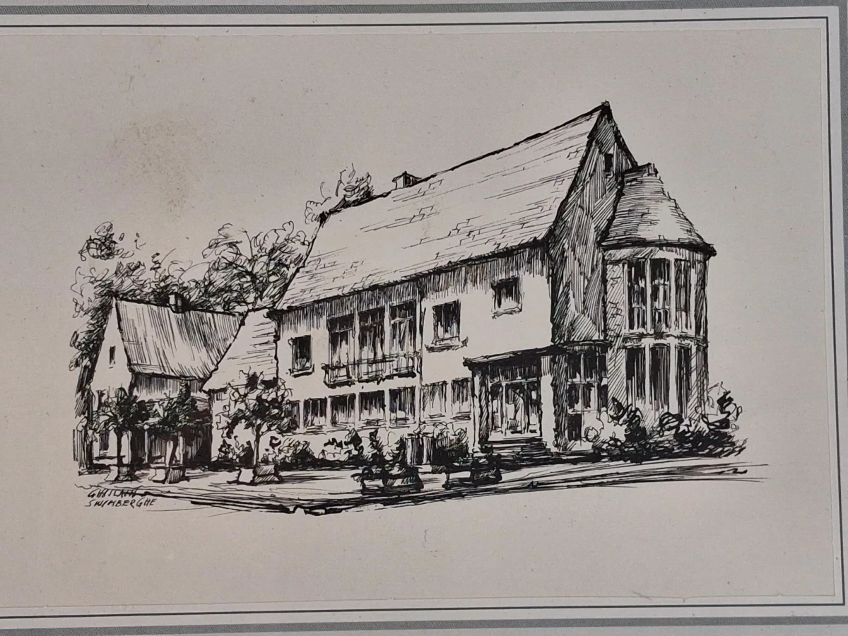 Inkttekening van Ghislain Swimberghe - foto 2