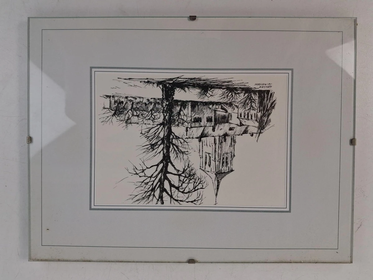 Inkttekening van Ghislain Swimberghe - foto 2