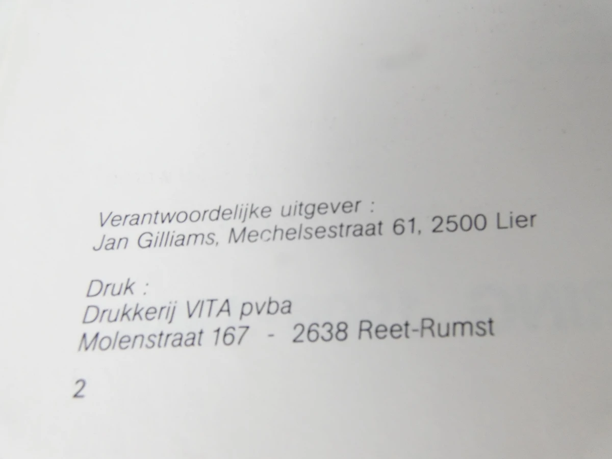 Boek 80 jaar Goud-Zwart K. Lierse SK 1906-1986 - foto 3
