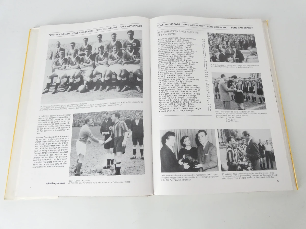 Boek 80 jaar Goud-Zwart K. Lierse SK 1906-1986 - foto 4