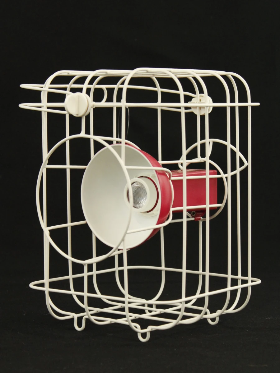 IKEA vintage Matali Crasset 'Nomad design' industriële led tafellamp - foto 7