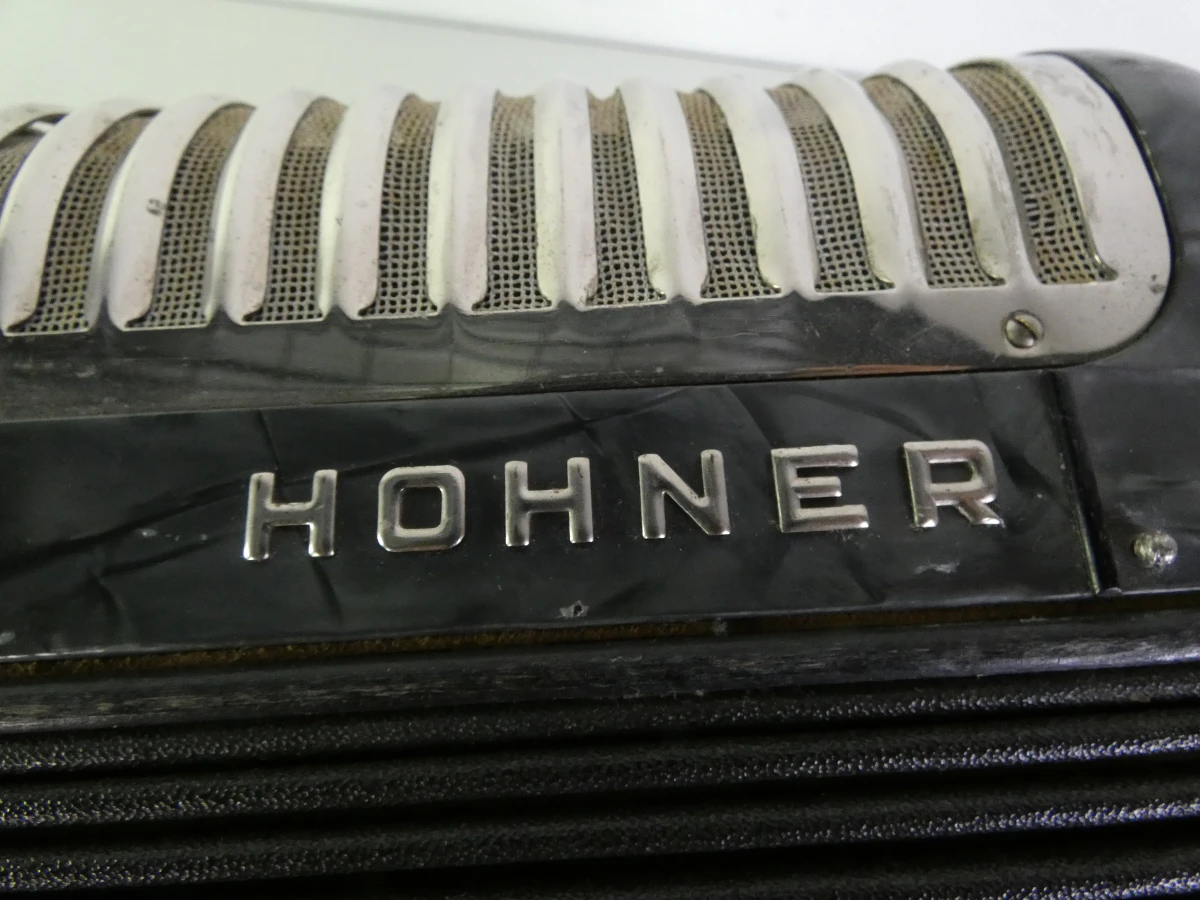 Vintage Hohner Contessa IM accordeon - foto 9