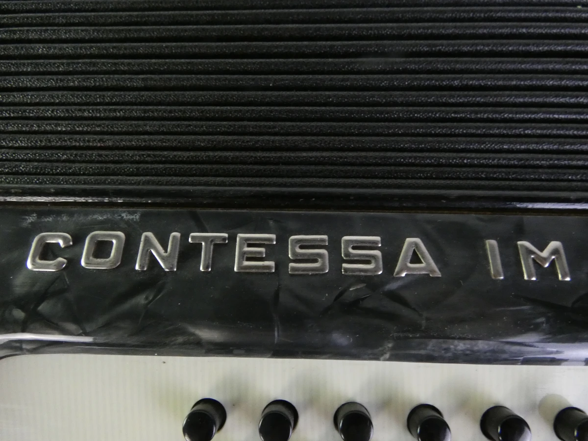 Vintage Hohner Contessa IM accordeon - foto 10