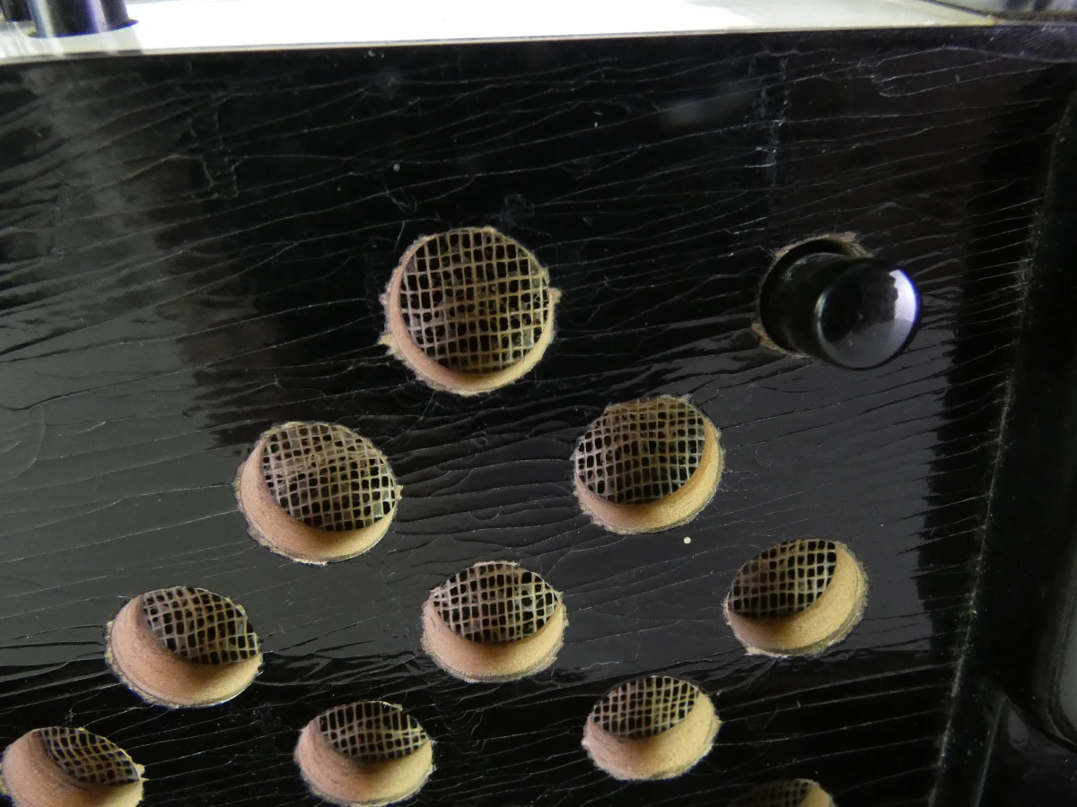Vintage Hohner Contessa IM accordeon - foto 16