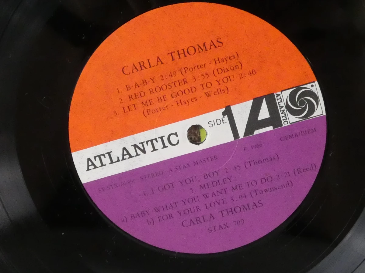 Carla Thomas LP – “Carla” (1966) - foto 3