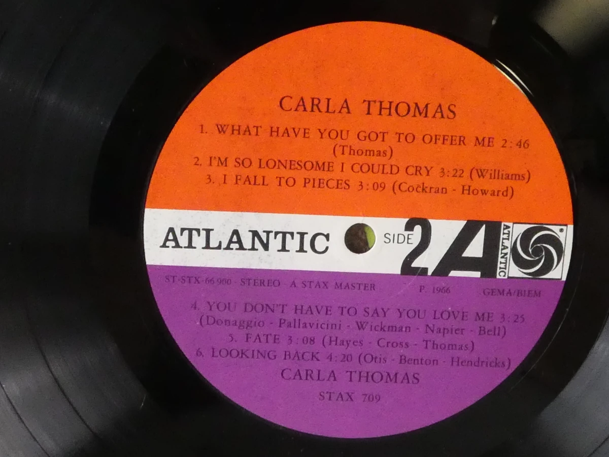 Carla Thomas LP – “Carla” (1966) - foto 5