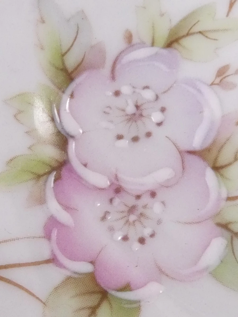 Set van 6 handgeschilderde Limoges porseleinen doosjes - foto 18