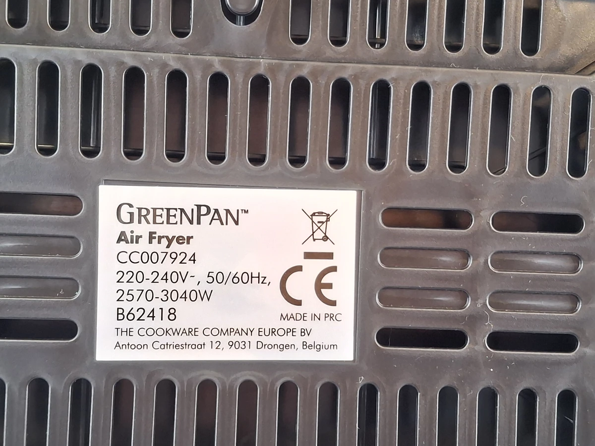 GreenPan Bistro Dual Zone Airfryer 8L - foto 7