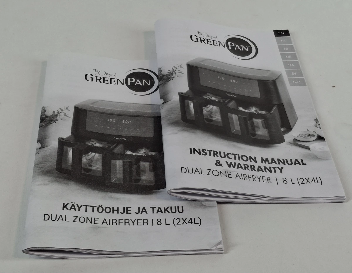 GreenPan Bistro Dual Zone Airfryer 8L - foto 8