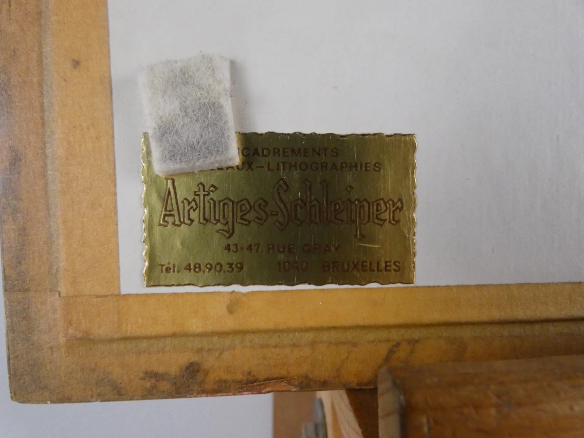 Set van 3 ingelijste houtsnedes -  Salvador Dalí – De Goddelijke Komedie - foto 7