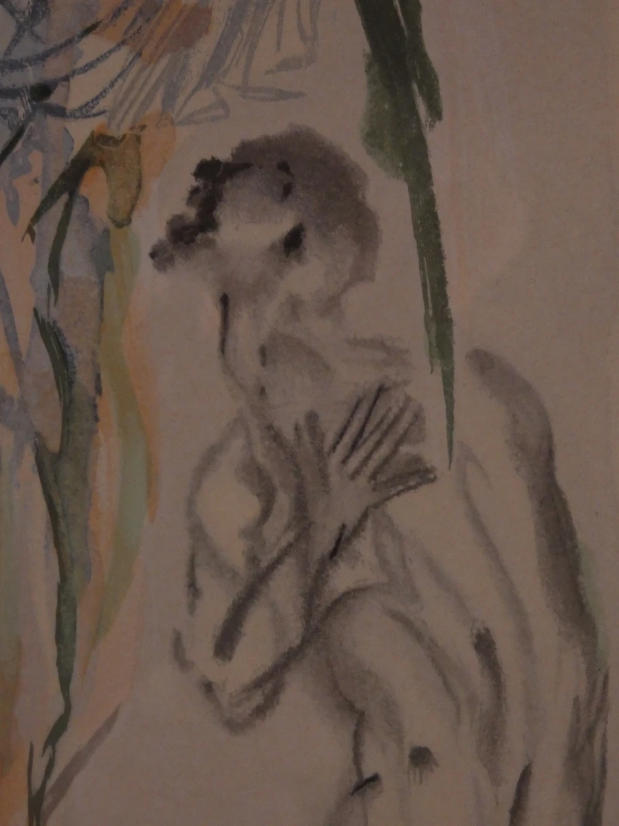 Set van 3 ingelijste houtsnedes -  Salvador Dalí – De Goddelijke Komedie - foto 18