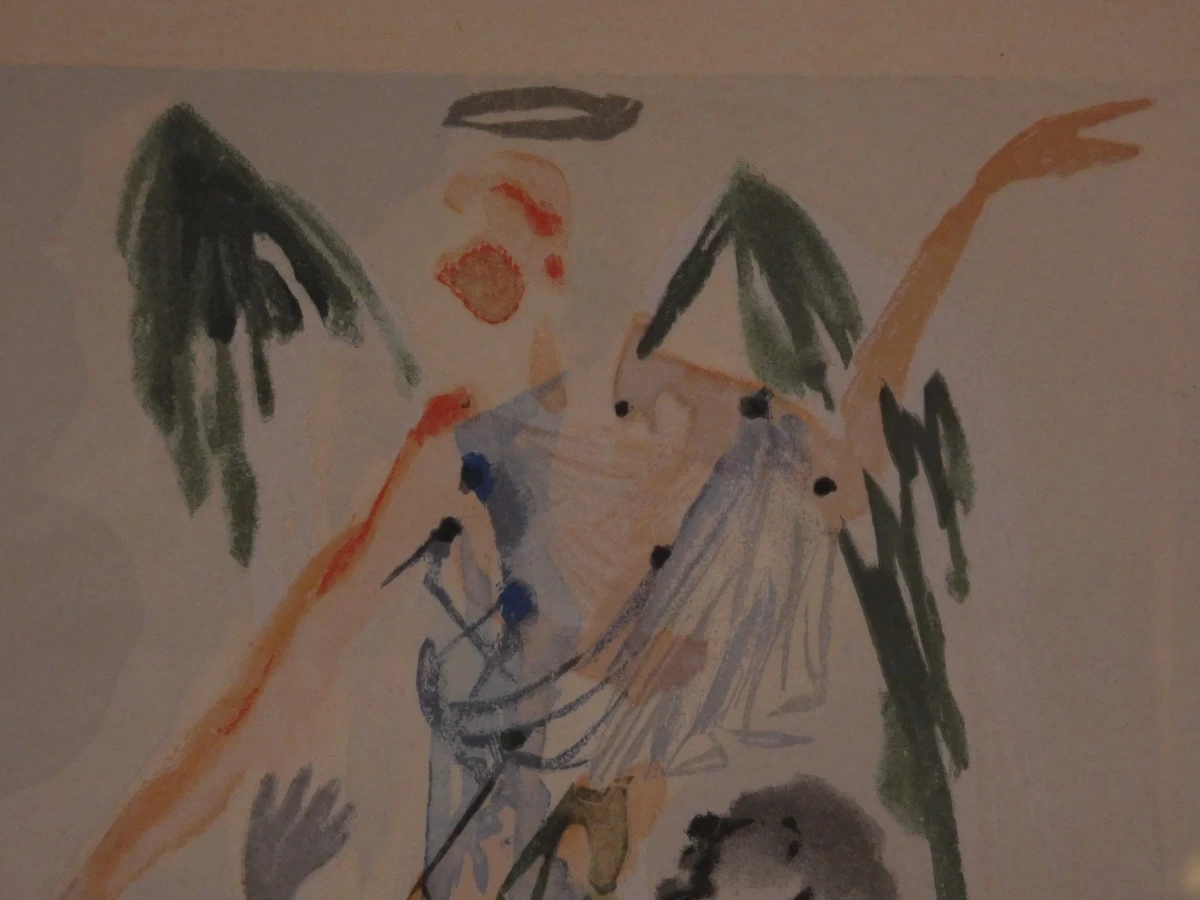 Set van 3 ingelijste houtsnedes -  Salvador Dalí – De Goddelijke Komedie - foto 20