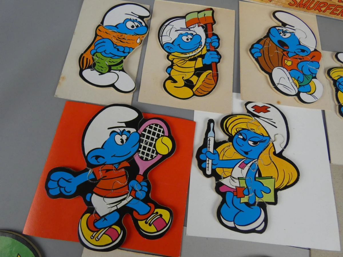 Smurfen puzzels - foto 2