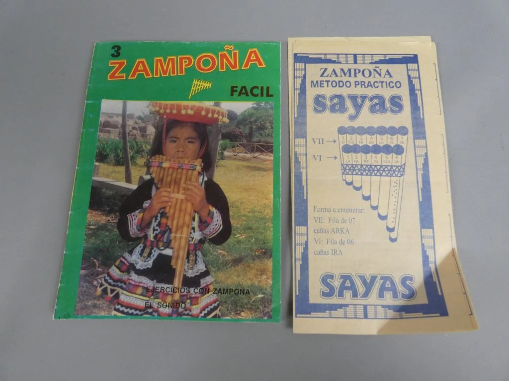 Zampoña panfluit met instructieboekje - foto 5