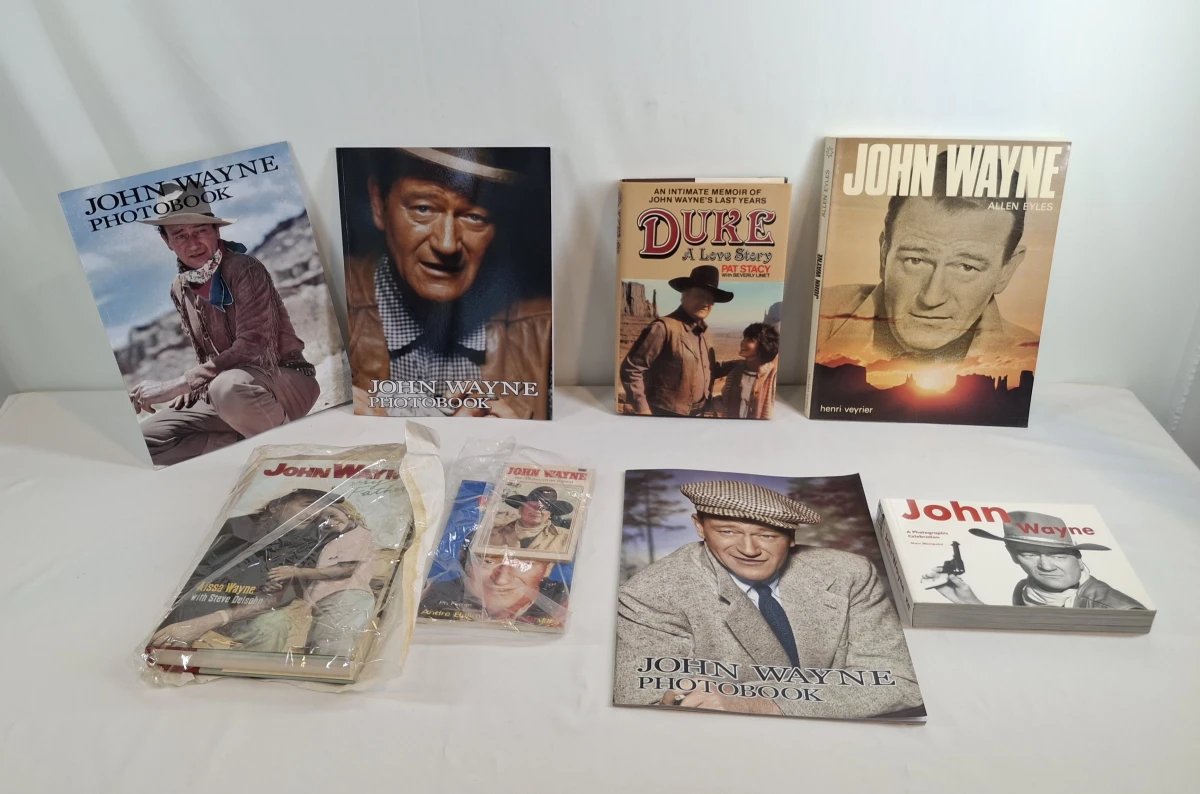 Unieke verzameling John Wayne boeken - foto 20
