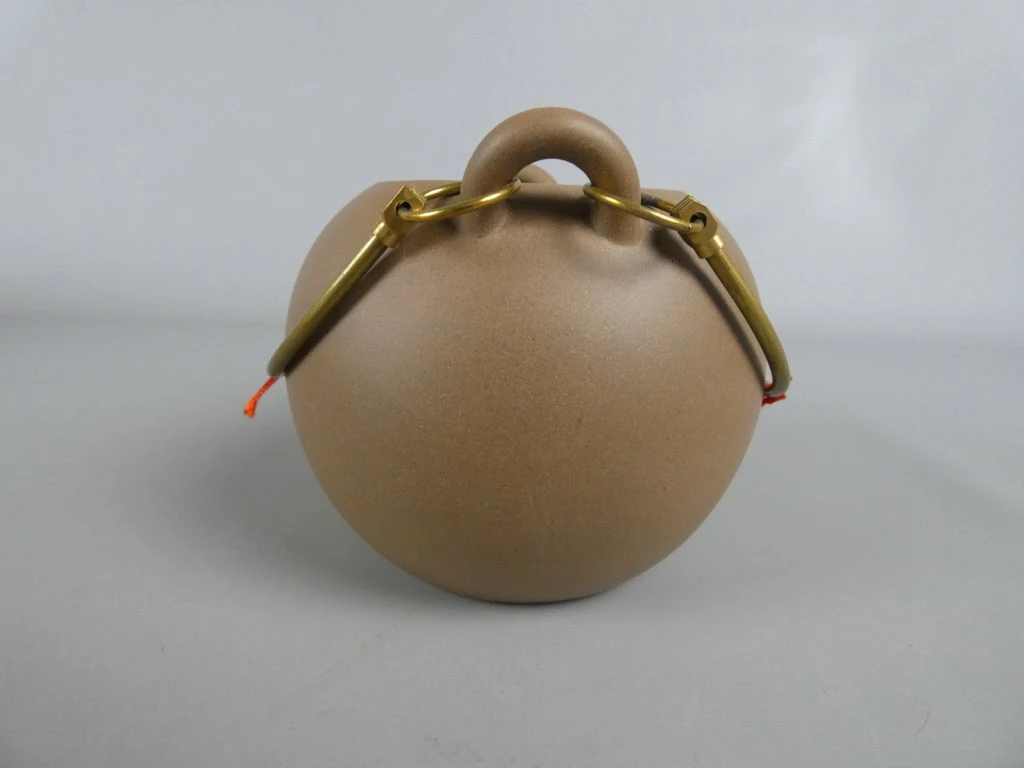 Chinese theepot met metalen handvat en filter - foto 5