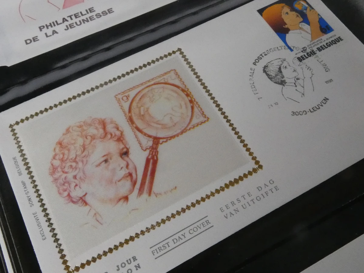Filatelistische Collectie: Luxe Jaarboeken, FDC's & Klassiek België - foto 20