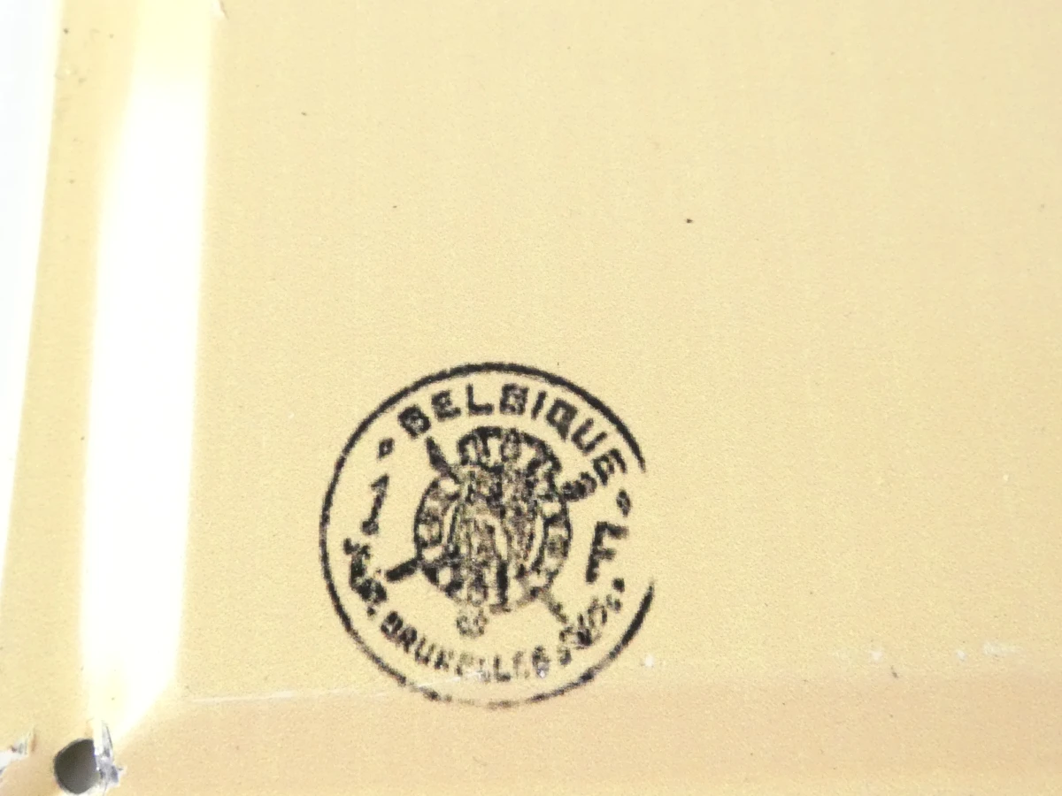 Set van 3 retro Belgische bierreclameborden - foto 3
