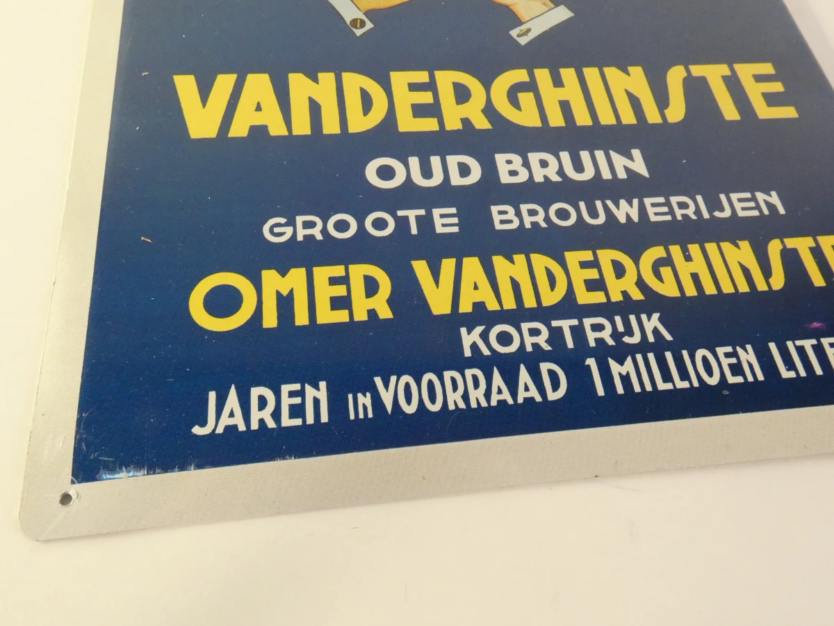 Set van 3 retro Belgische bierreclameborden - foto 14