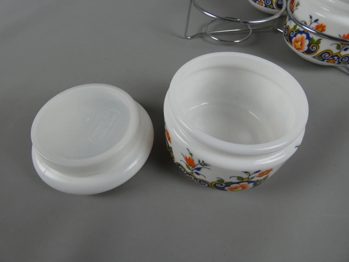 3 voorraadpotten met houder - foto 3