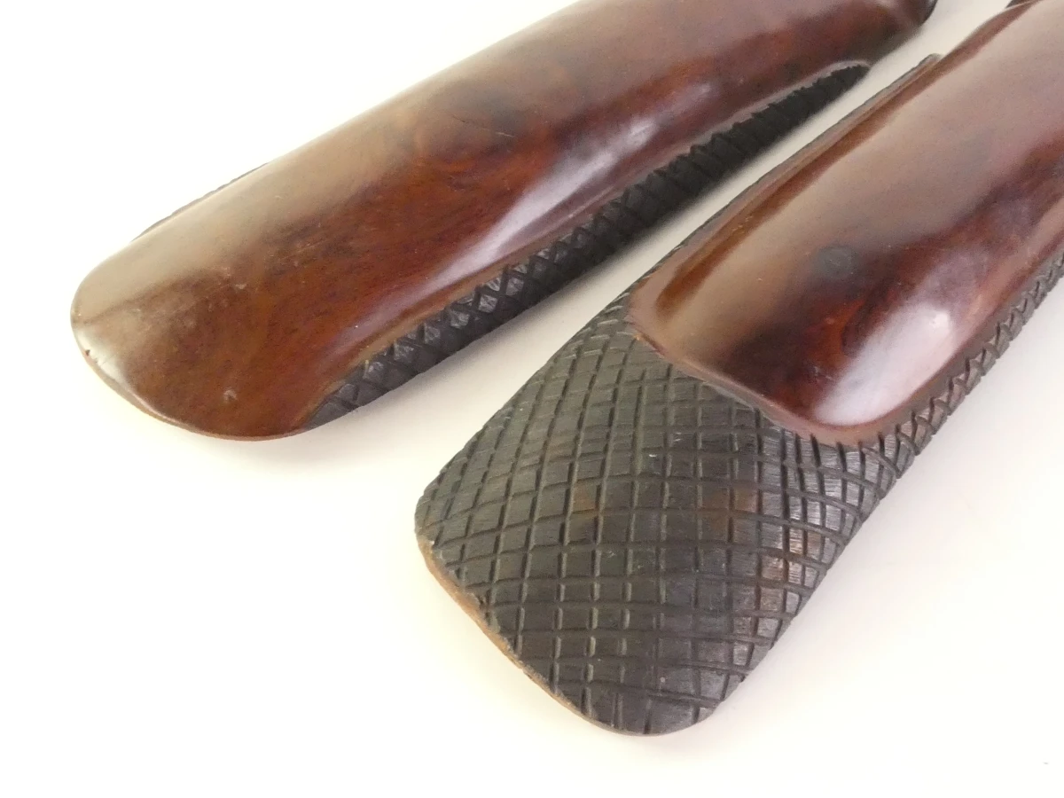 Set van 3 Afrikaanse houten beeldjes - foto 6