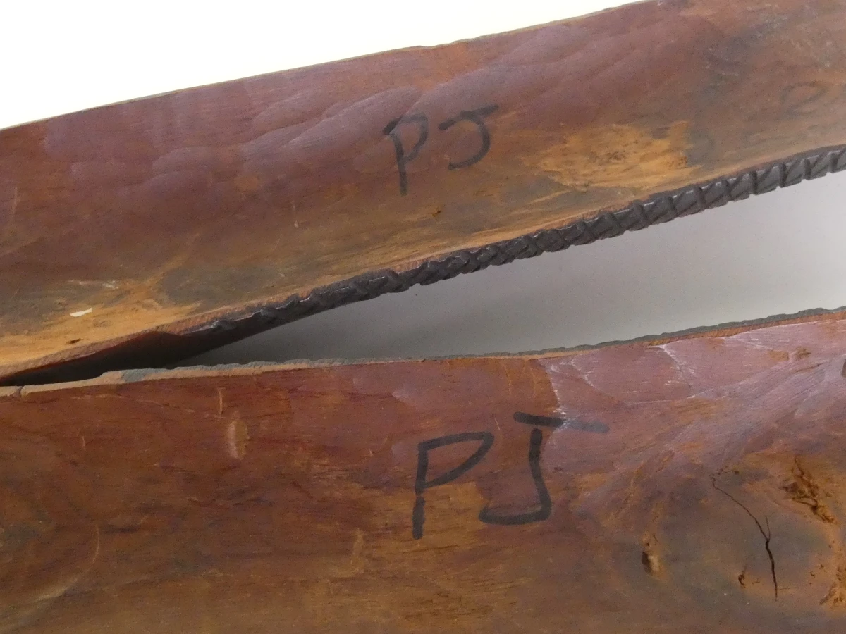 Set van 3 Afrikaanse houten beeldjes - foto 11