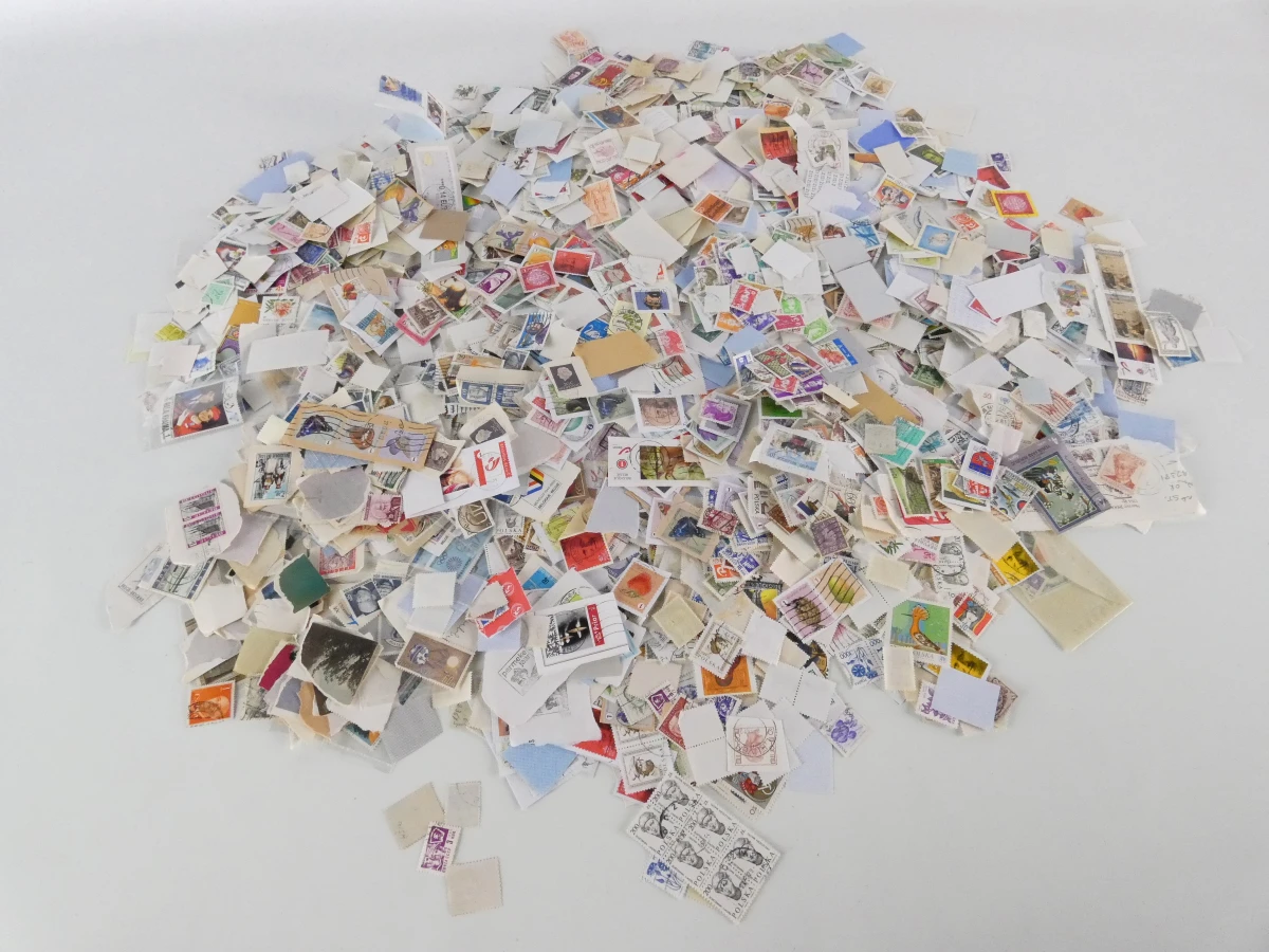 Filatelistisch lot: postzegels en album - foto 3