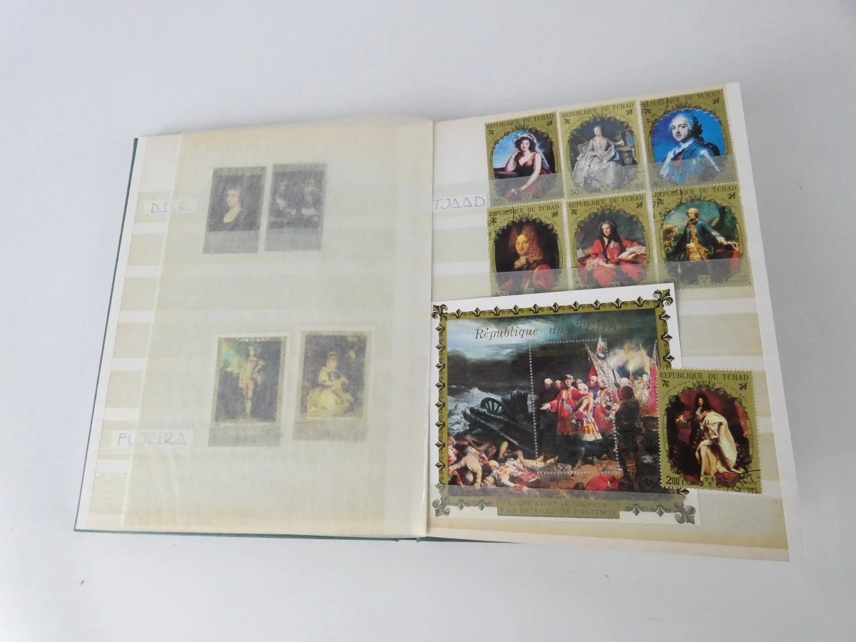 Filatelistisch lot: postzegels en album - foto 10