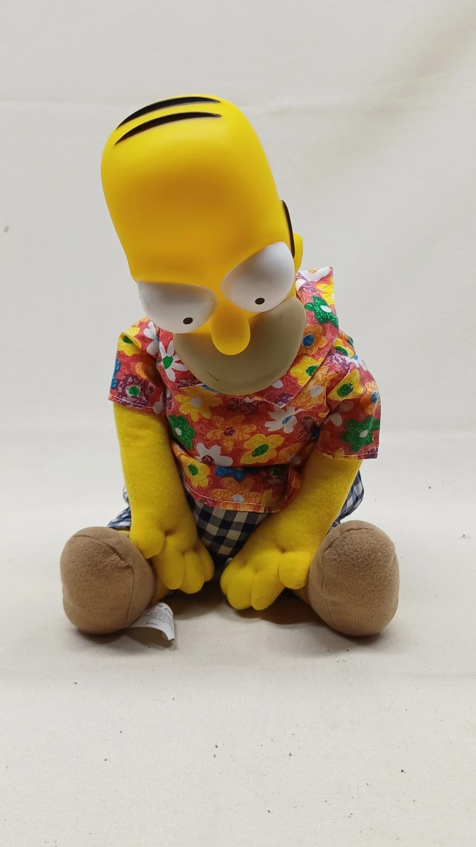 Vintage knuffelpop Homer Simpson - foto 6