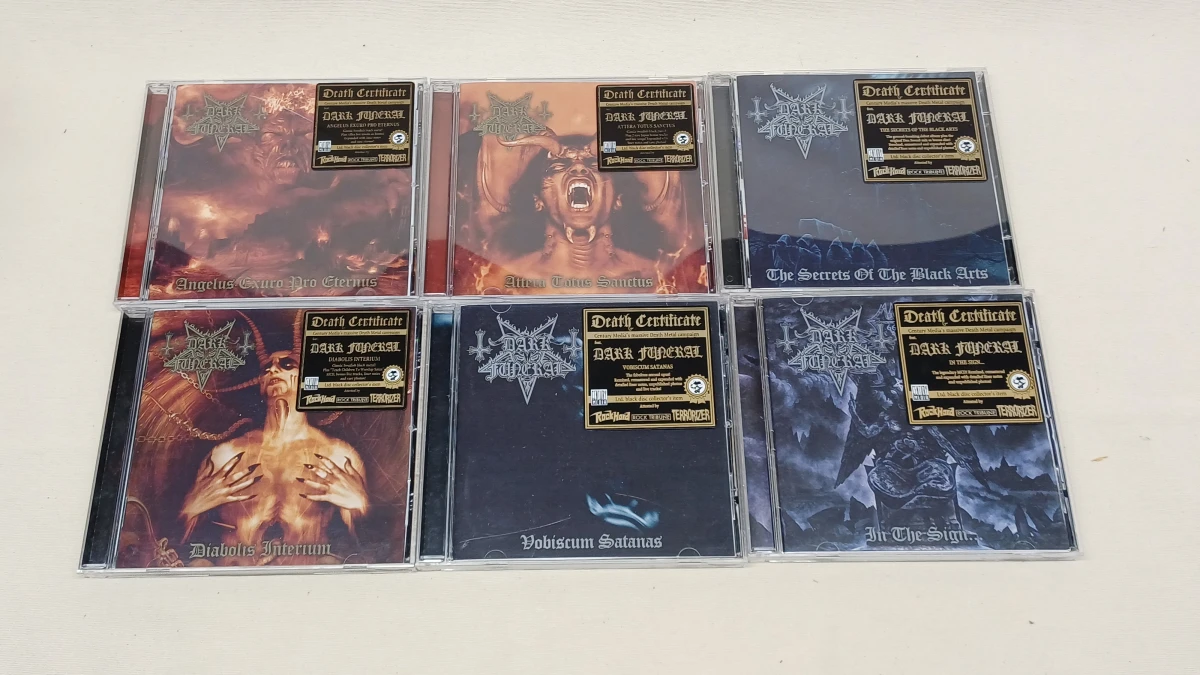 Dark Funeral CD-box set met meerdere albums - foto 2
