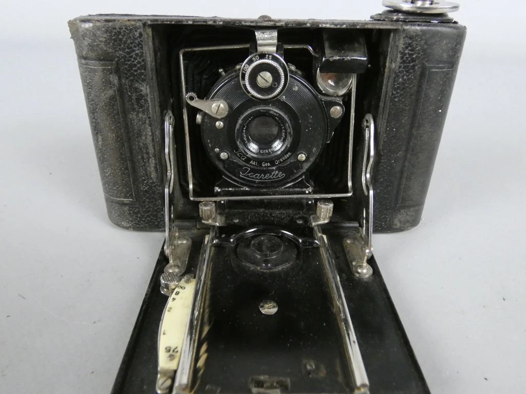 Vintage Rolfix II en Icarette vouwcamera's - foto 10