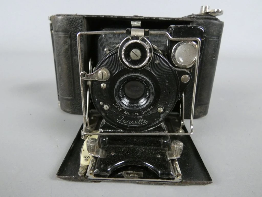 Vintage Rolfix II en Icarette vouwcamera's - foto 2